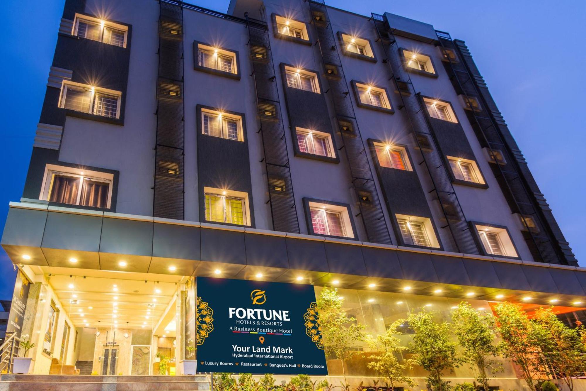 Hotel Fortune Hyderabad Airport Zone Buitenkant foto